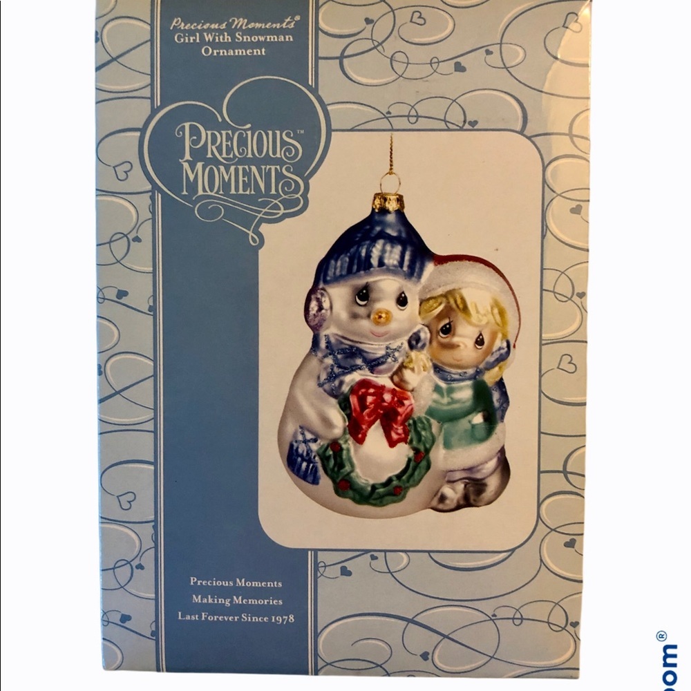 Precious Moments Christmas Glass Ornament - Picture 4 of 4